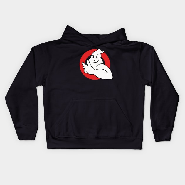 Ghostbuddy 1989 Kids Hoodie by BGSchoolcraft